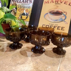 Franciscan Maderia Champagne Goblets set of 5